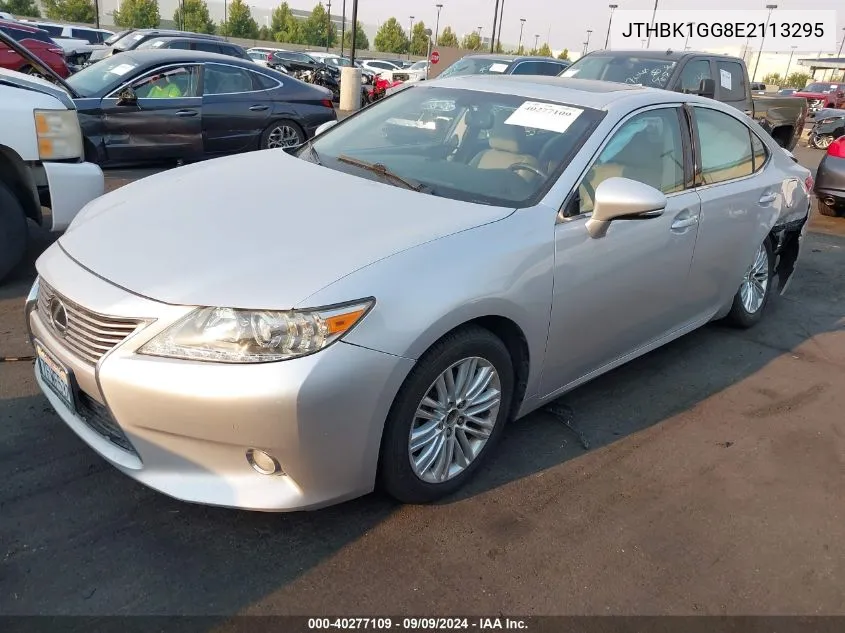 2014 Lexus Es 350 VIN: JTHBK1GG8E2113295 Lot: 40277109