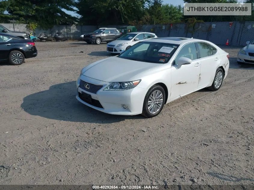 2014 Lexus Es 350 VIN: JTHBK1GG5E2089988 Lot: 40292654