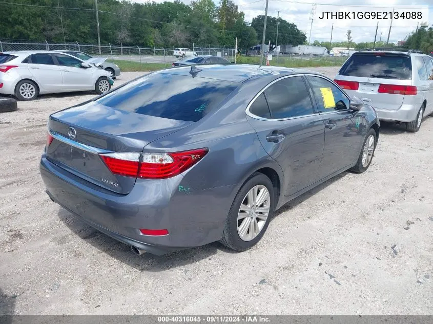 JTHBK1GG9E2134088 2014 Lexus Es 350 350