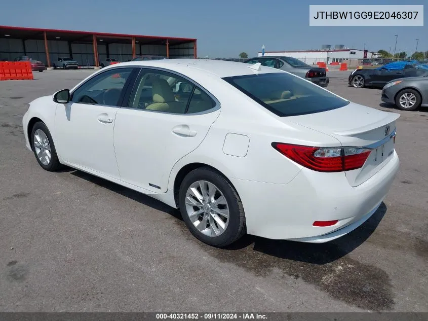 JTHBW1GG9E2046307 2014 Lexus Es 300H