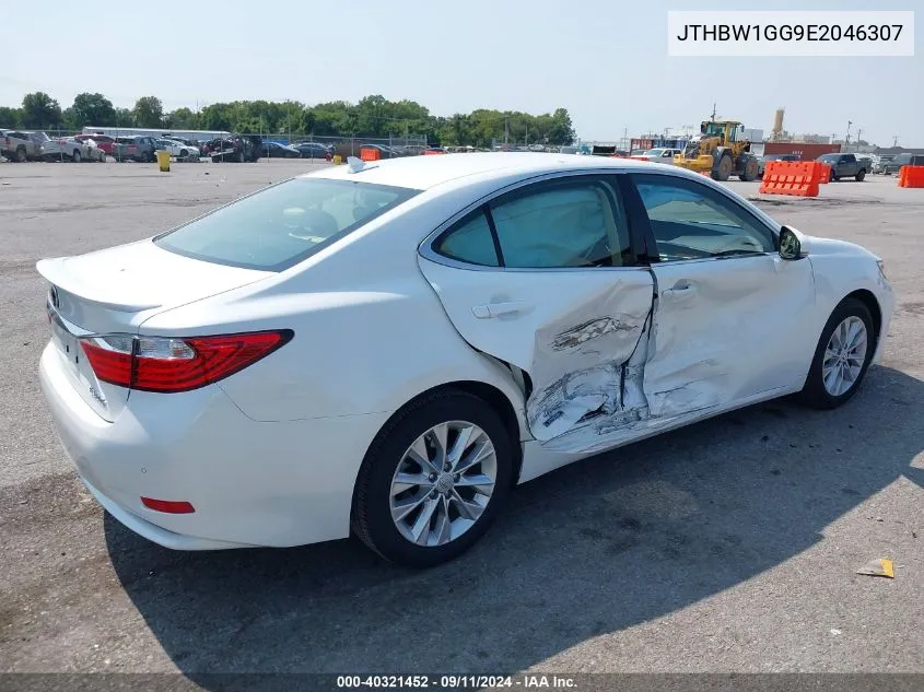 2014 Lexus Es 300H VIN: JTHBW1GG9E2046307 Lot: 40321452