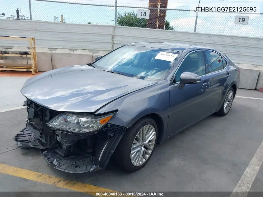 JTHBK1GG7E2125695 2014 Lexus Es 350