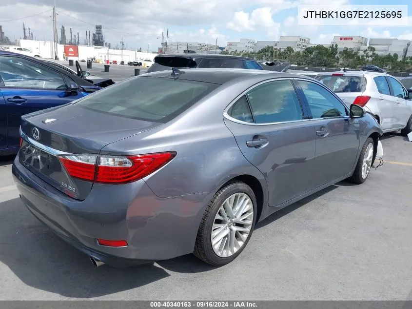 2014 Lexus Es 350 VIN: JTHBK1GG7E2125695 Lot: 40340163