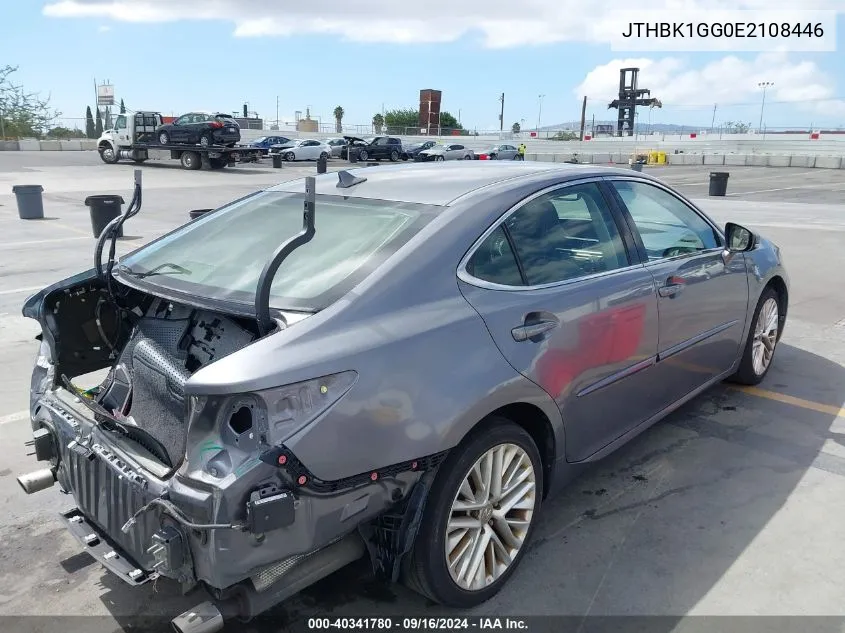 2014 Lexus Es 350 VIN: JTHBK1GG0E2108446 Lot: 40341780