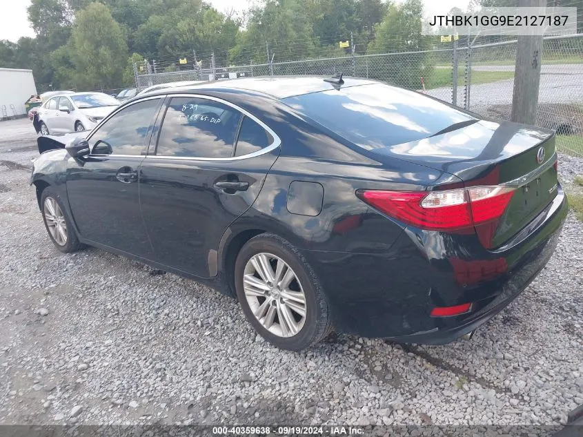 JTHBK1GG9E2127187 2014 Lexus Es 350