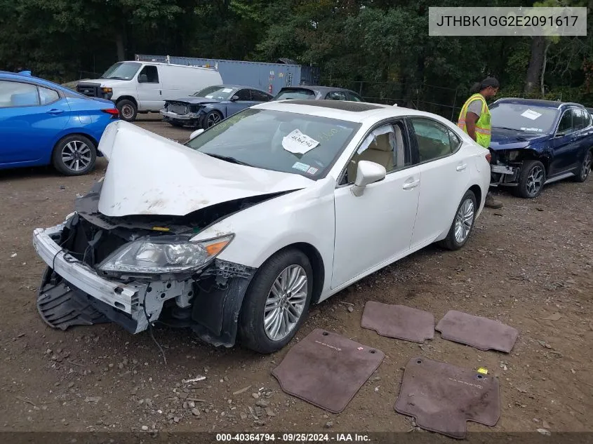 2014 Lexus Es 350 VIN: JTHBK1GG2E2091617 Lot: 40364794