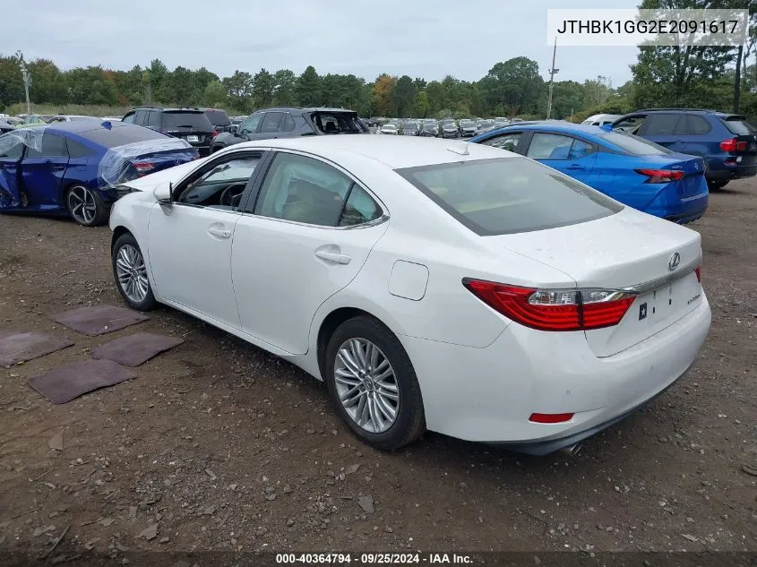 2014 Lexus Es 350 VIN: JTHBK1GG2E2091617 Lot: 40364794