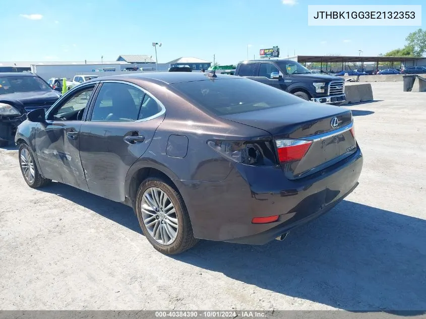 JTHBK1GG3E2132353 2014 Lexus Es 350