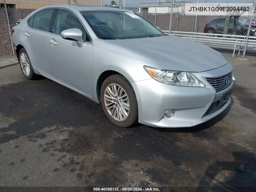 2014 Lexus Es 350 VIN: JTHBK1GG9E2094482 Lot: 40395132