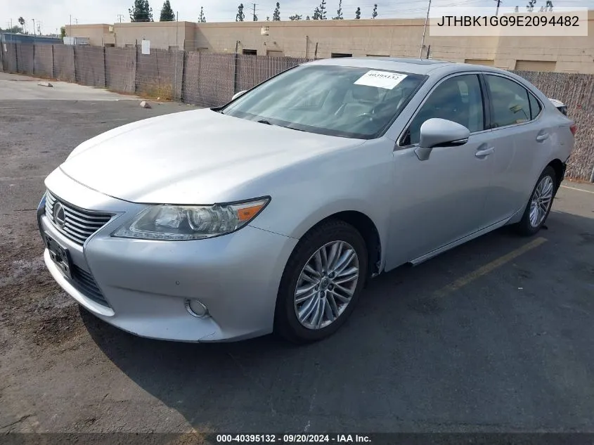 2014 Lexus Es 350 VIN: JTHBK1GG9E2094482 Lot: 40395132