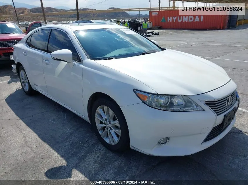 2014 Lexus Es 300H VIN: JTHBW1GG1E2058824 Lot: 40396606