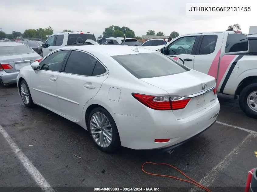 2014 Lexus Es 350 350 VIN: JTHBK1GG6E2131455 Lot: 40409803