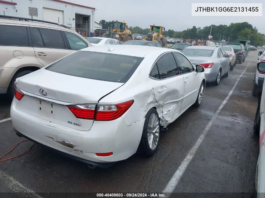 2014 Lexus Es 350 350 VIN: JTHBK1GG6E2131455 Lot: 40409803