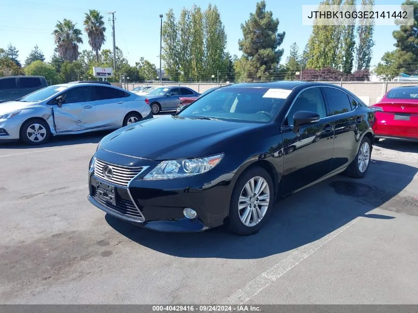 JTHBK1GG3E2141442 2014 Lexus Es 350