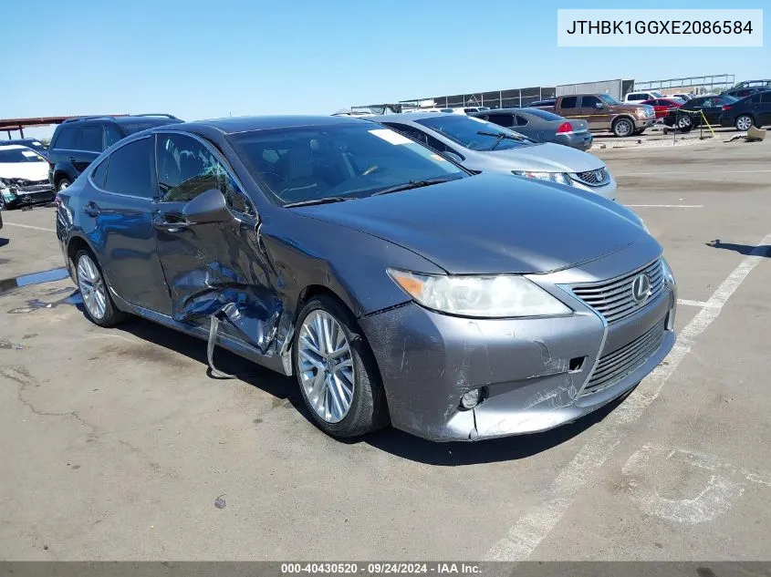 2014 Lexus Es 350 VIN: JTHBK1GGXE2086584 Lot: 40430520