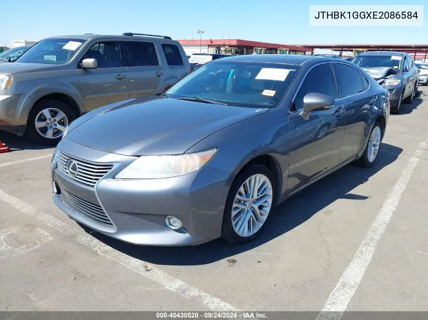 JTHBK1GGXE2086584 2014 Lexus Es 350