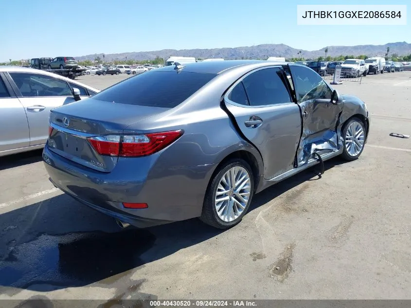 JTHBK1GGXE2086584 2014 Lexus Es 350