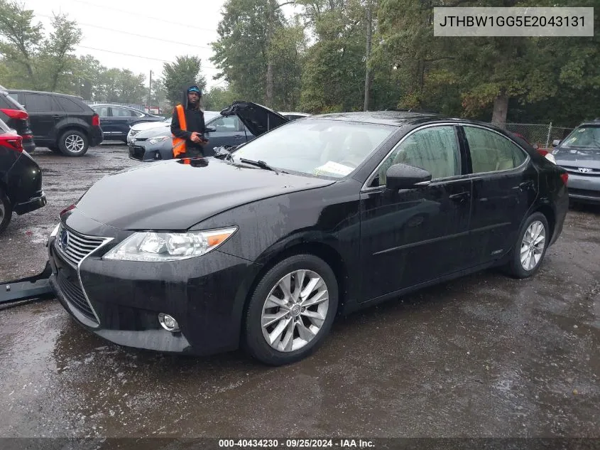 2014 Lexus Es 300H VIN: JTHBW1GG5E2043131 Lot: 40434230