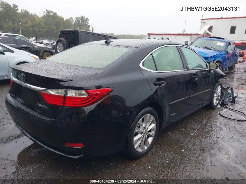 2014 Lexus Es 300H VIN: JTHBW1GG5E2043131 Lot: 40434230