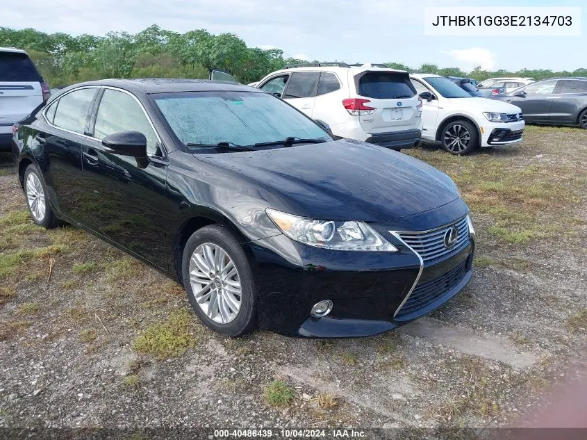 2014 Lexus Es 350 VIN: JTHBK1GG3E2134703 Lot: 40486439