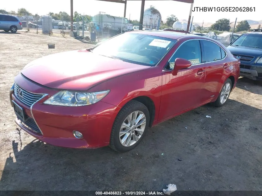 2014 Lexus Es 300H VIN: JTHBW1GG5E2062861 Lot: 40486823