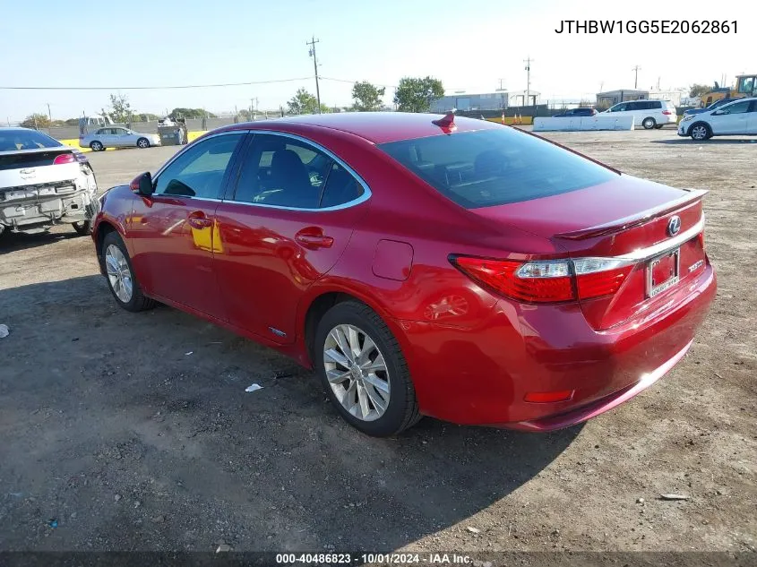 2014 Lexus Es 300H VIN: JTHBW1GG5E2062861 Lot: 40486823