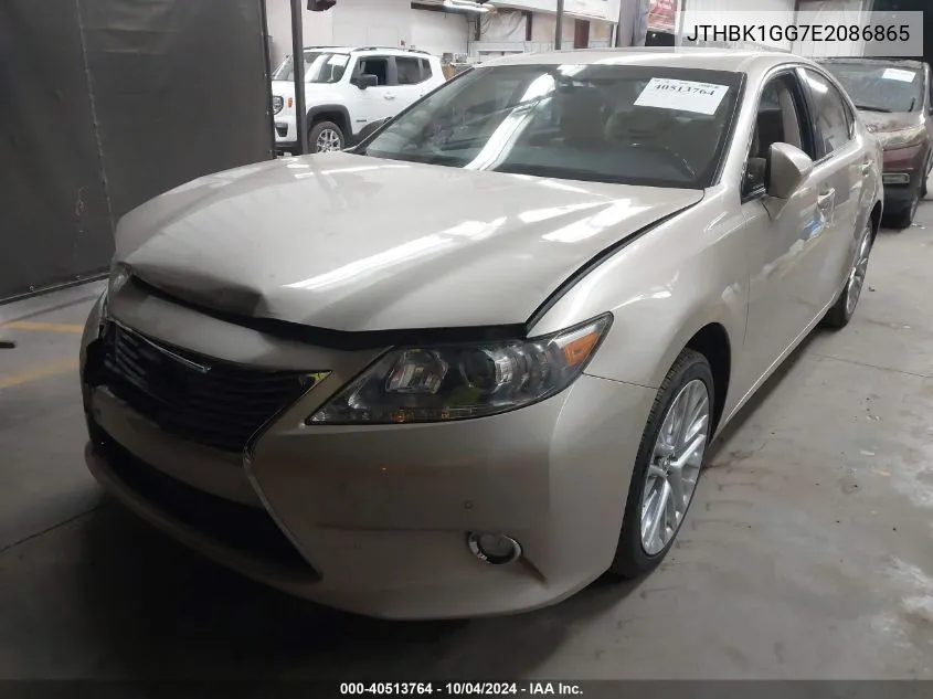 JTHBK1GG7E2086865 2014 Lexus Es 350 350