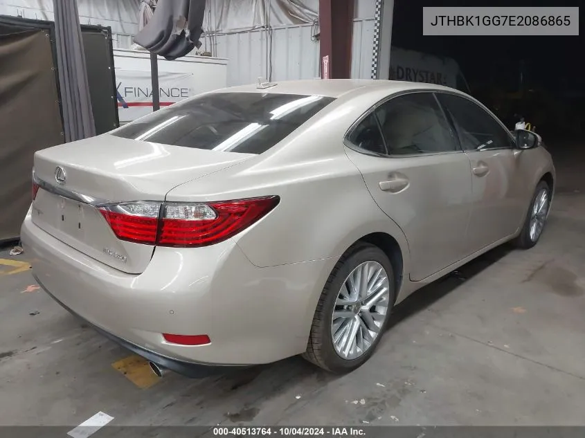 2014 Lexus Es 350 350 VIN: JTHBK1GG7E2086865 Lot: 40513764