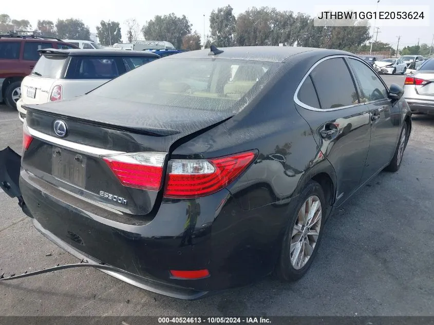 2014 Lexus Es 300H VIN: JTHBW1GG1E2053624 Lot: 40524613