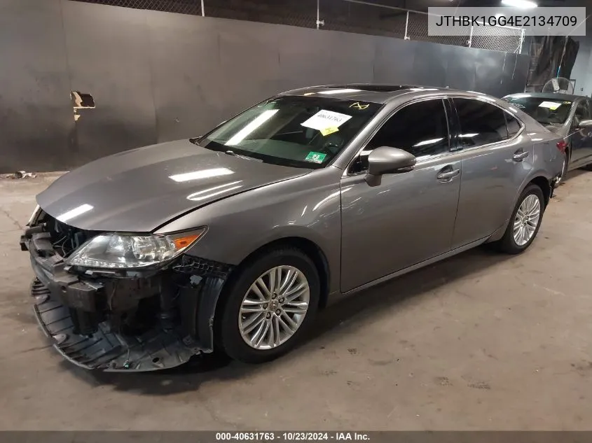 2014 Lexus Es 350 VIN: JTHBK1GG4E2134709 Lot: 40631763