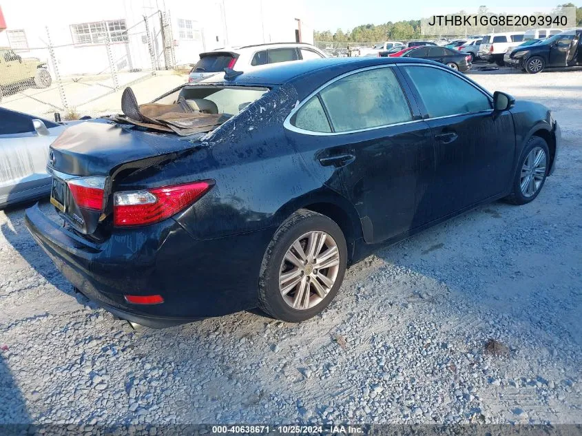 2014 Lexus Es 350 VIN: JTHBK1GG8E2093940 Lot: 40638671