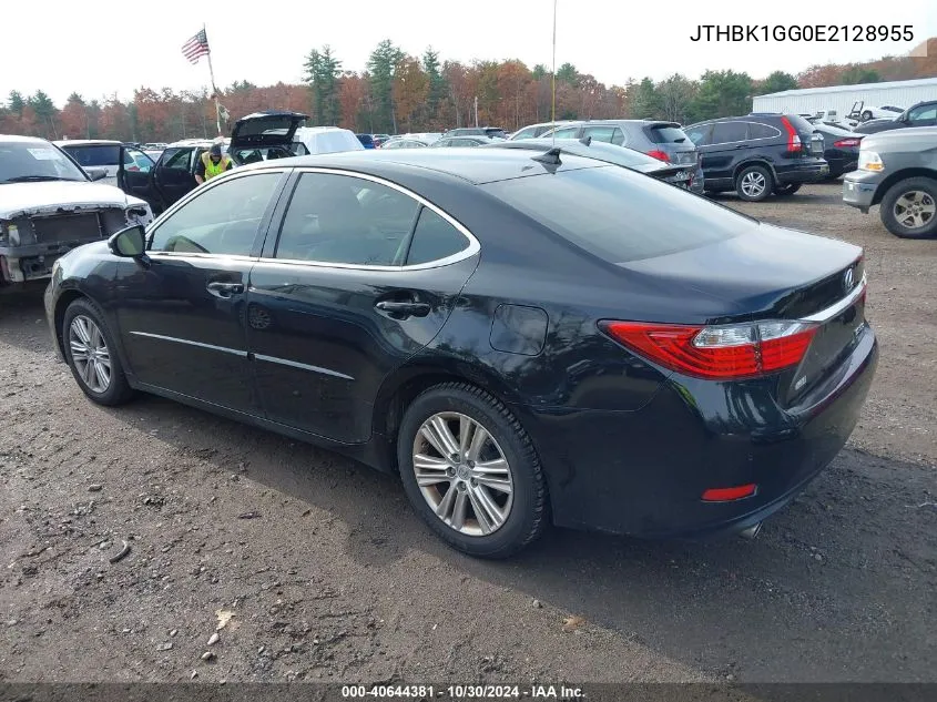 2014 Lexus Es 350 VIN: JTHBK1GG0E2128955 Lot: 40644381