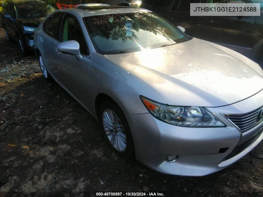 JTHBK1GG1E2124588 2014 Lexus Es 350