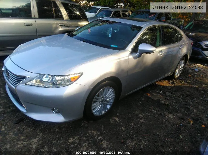 JTHBK1GG1E2124588 2014 Lexus Es 350