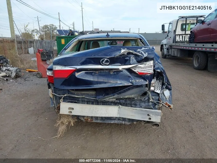 2014 Lexus Es 350 VIN: JTHBK1GG1E2140516 Lot: 40772306