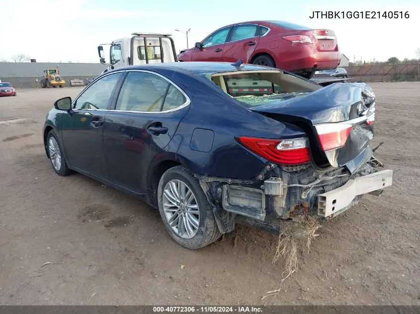 2014 Lexus Es 350 VIN: JTHBK1GG1E2140516 Lot: 40772306