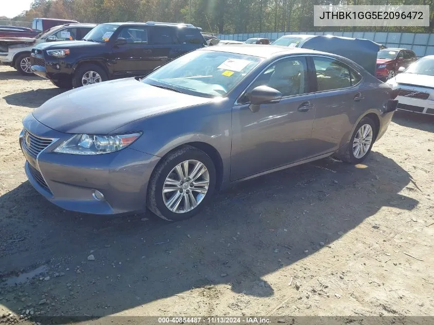 2014 Lexus Es 350 VIN: JTHBK1GG5E2096472 Lot: 40854487