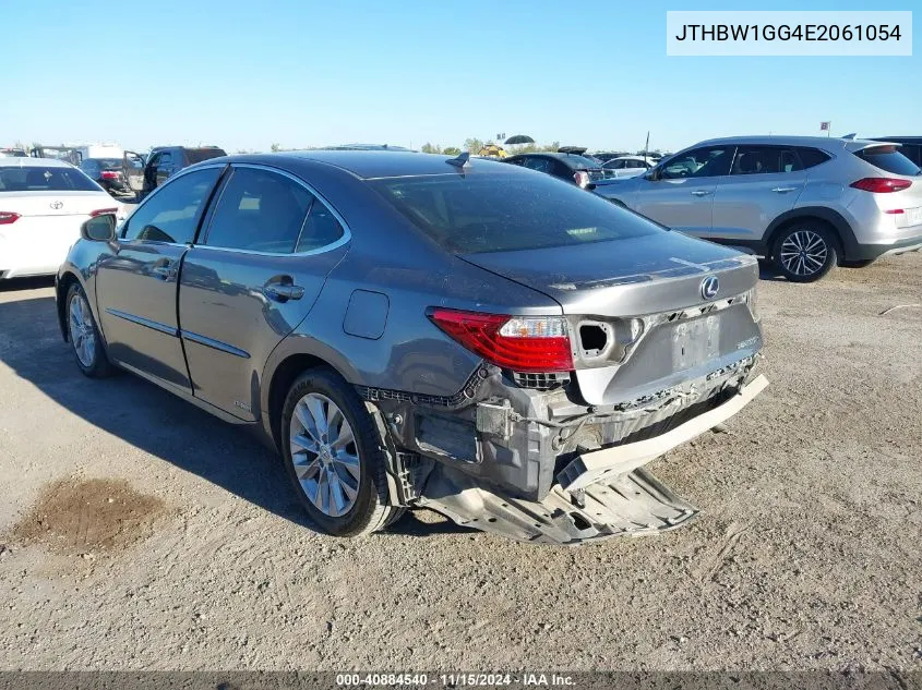 2014 Lexus Es 300H VIN: JTHBW1GG4E2061054 Lot: 40884540