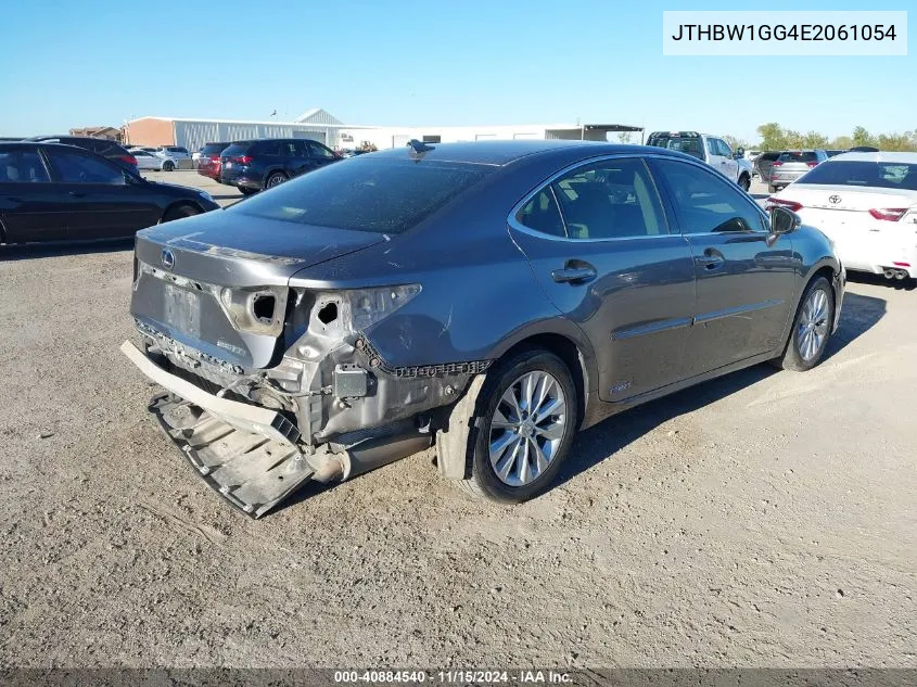 2014 Lexus Es 300H VIN: JTHBW1GG4E2061054 Lot: 40884540