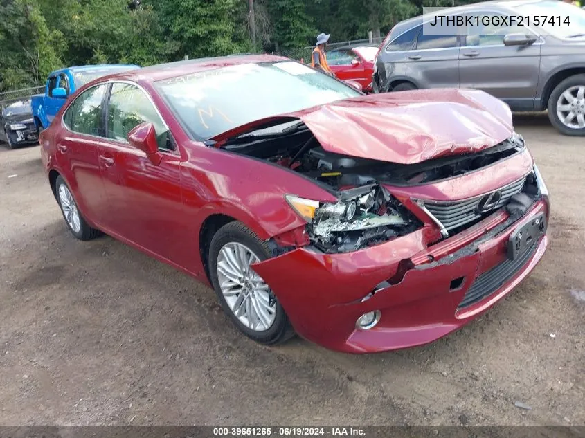 JTHBK1GGXF2157414 2015 Lexus Es 350