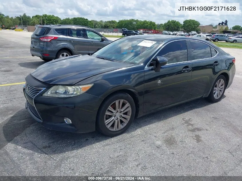 2015 Lexus Es 350 VIN: JTHBK1GG0F2171628 Lot: 39673738