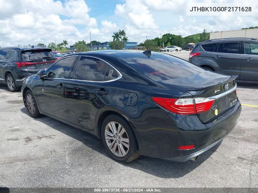 2015 Lexus Es 350 VIN: JTHBK1GG0F2171628 Lot: 39673738