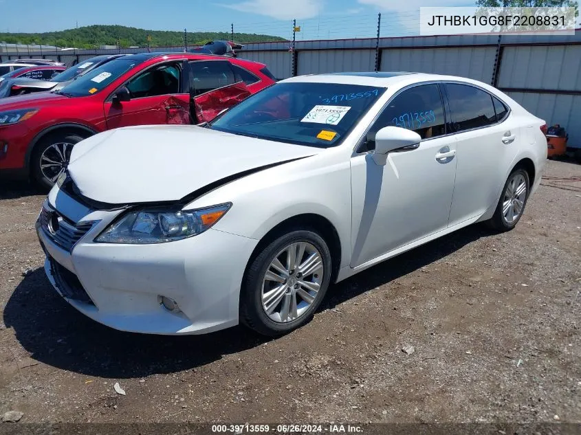 2015 Lexus Es 350 VIN: JTHBK1GG8F2208831 Lot: 39713559