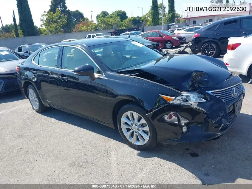 JTHBW1GG2F2092630 2015 Lexus Es 300H