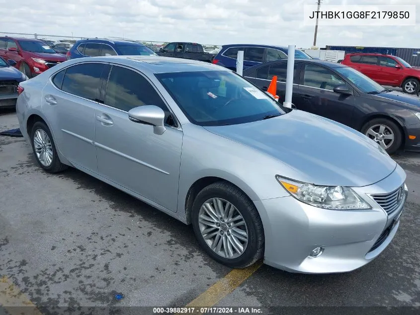 JTHBK1GG8F2179850 2015 Lexus Es 350