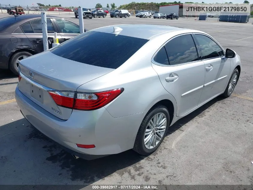 JTHBK1GG8F2179850 2015 Lexus Es 350