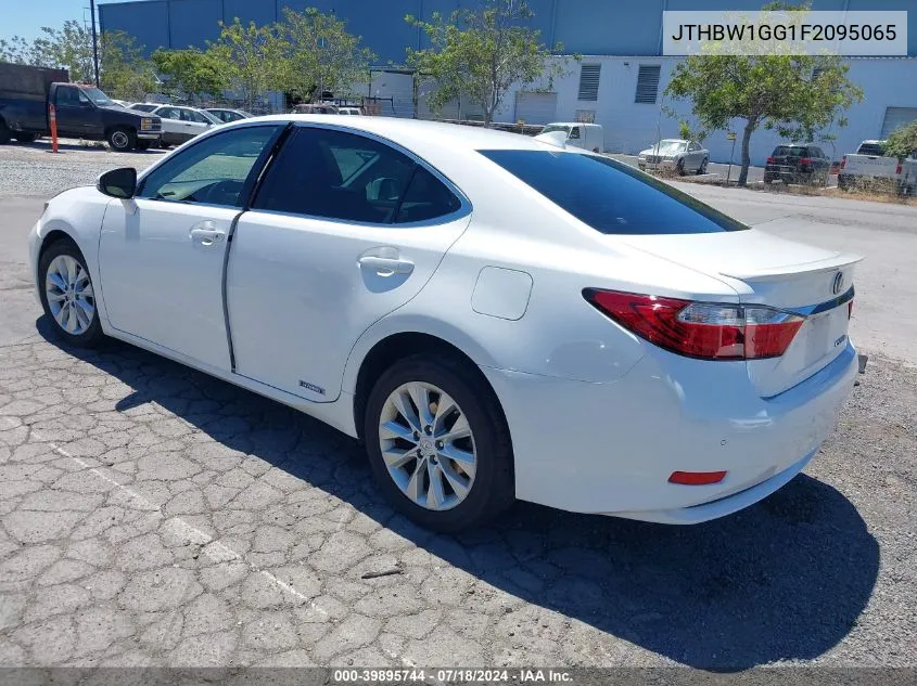 2015 Lexus Es 300H VIN: JTHBW1GG1F2095065 Lot: 39895744