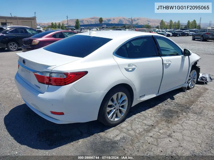 2015 Lexus Es 300H VIN: JTHBW1GG1F2095065 Lot: 39895744