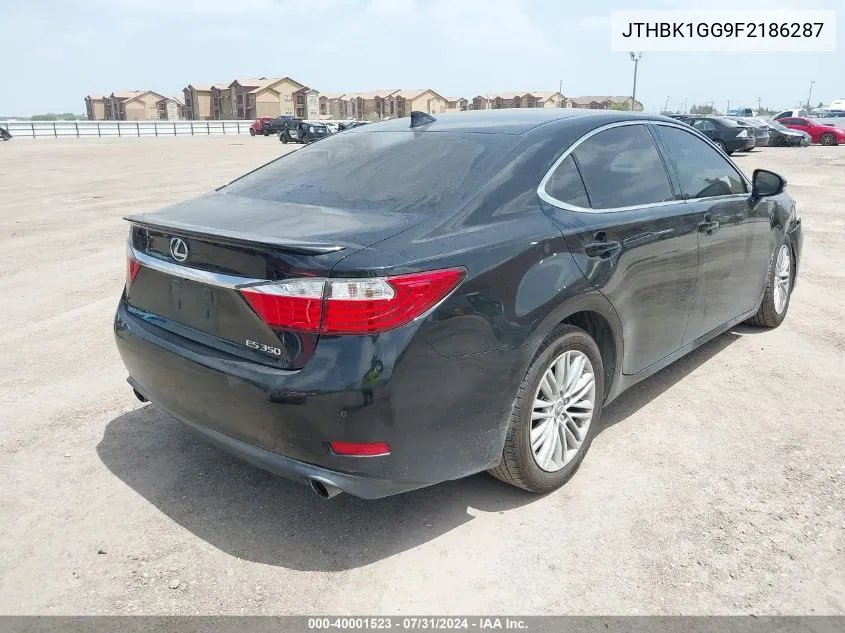 2015 Lexus Es 350 VIN: JTHBK1GG9F2186287 Lot: 40001523