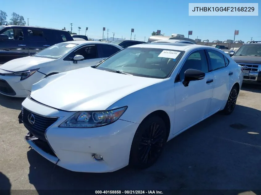 2015 Lexus Es 350 VIN: JTHBK1GG4F2168229 Lot: 40158858